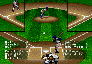 Скриншот игры R.B.I. Baseball '93